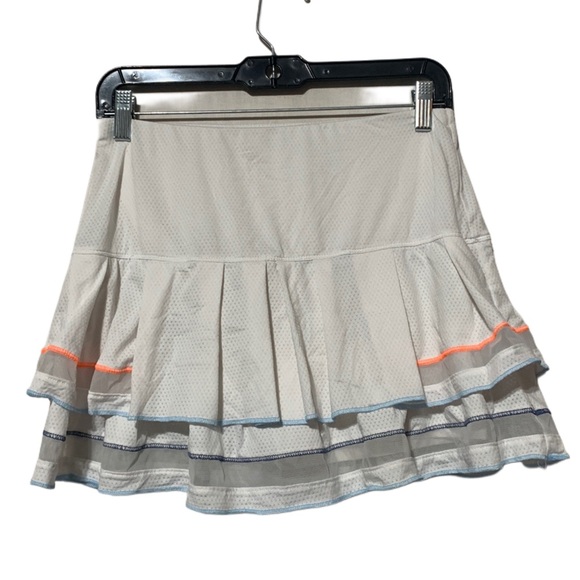 Lucky In Love Rising Tide Skirt Women White Turquoise P0000004500901